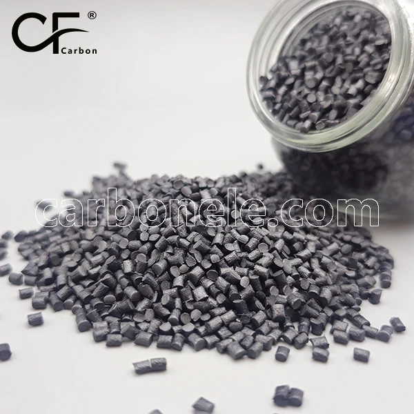 Carbon fiber filled filamento PLA granules pellet PLA reinforced carbon fiber for CF PLA filament