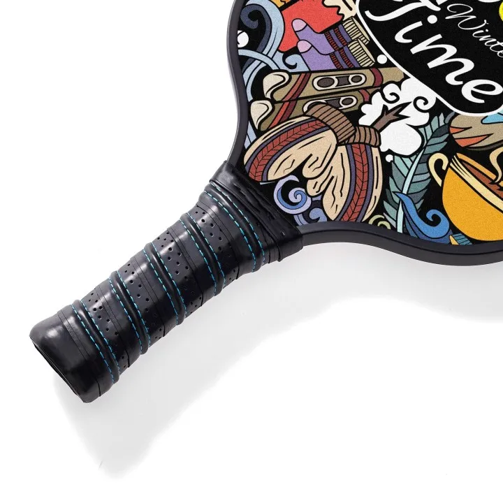 Изготовленная на заказ картина размер Pickleball Весло пушапа помещения и под открытым небом углеродное волокно соты Pp Pickleball Весло