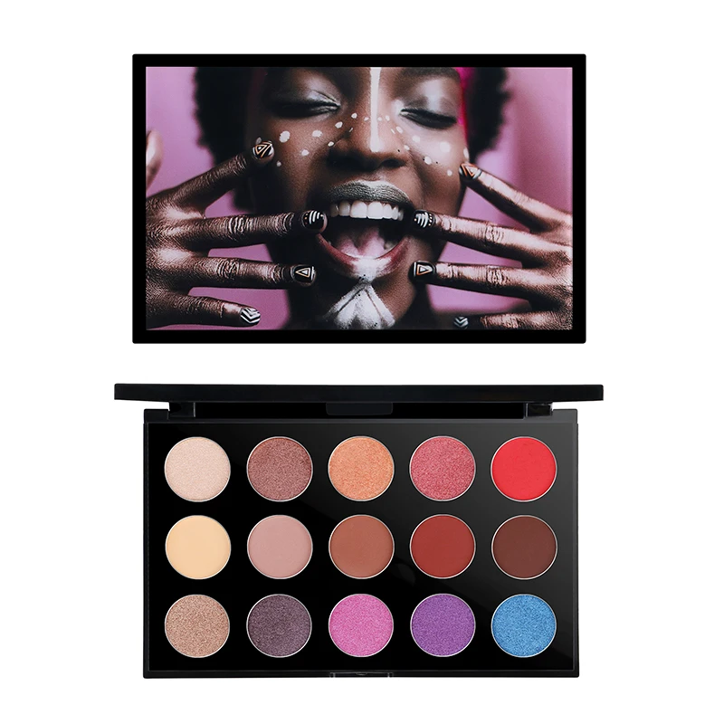 High Pigment Make Your Own Eye Shadow Palette private  customize 12 eyeshadow palette for cosmetic