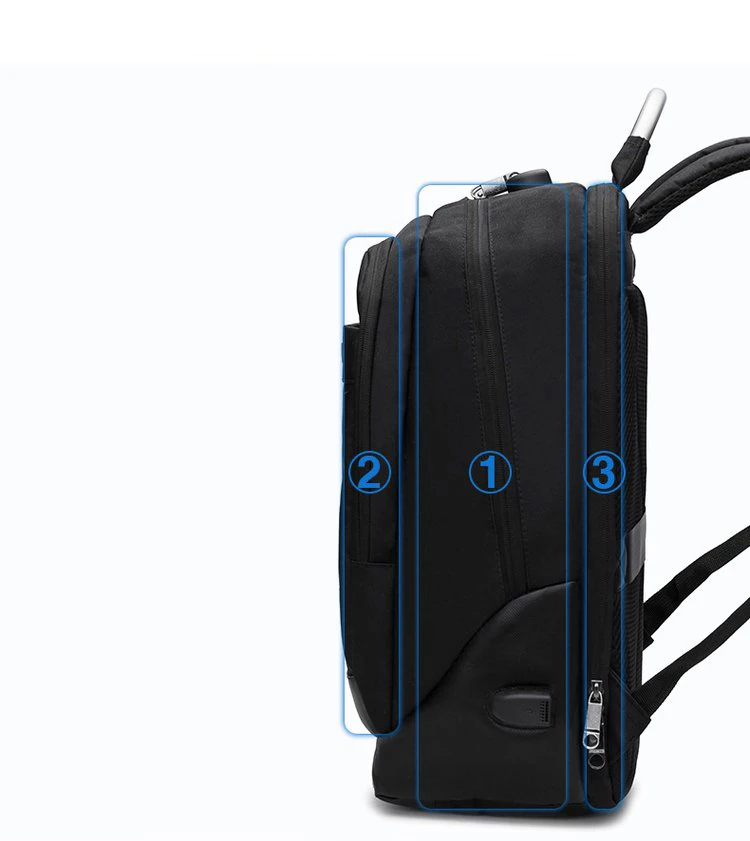 2019 Antitheft Waterproof Custom Men Back Pack Backpack Notebook Bags Business Laptop Backpack