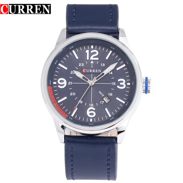 CURREN 8215 new fashion casual quartz watch men  wrist watch relojes calendar sports watch