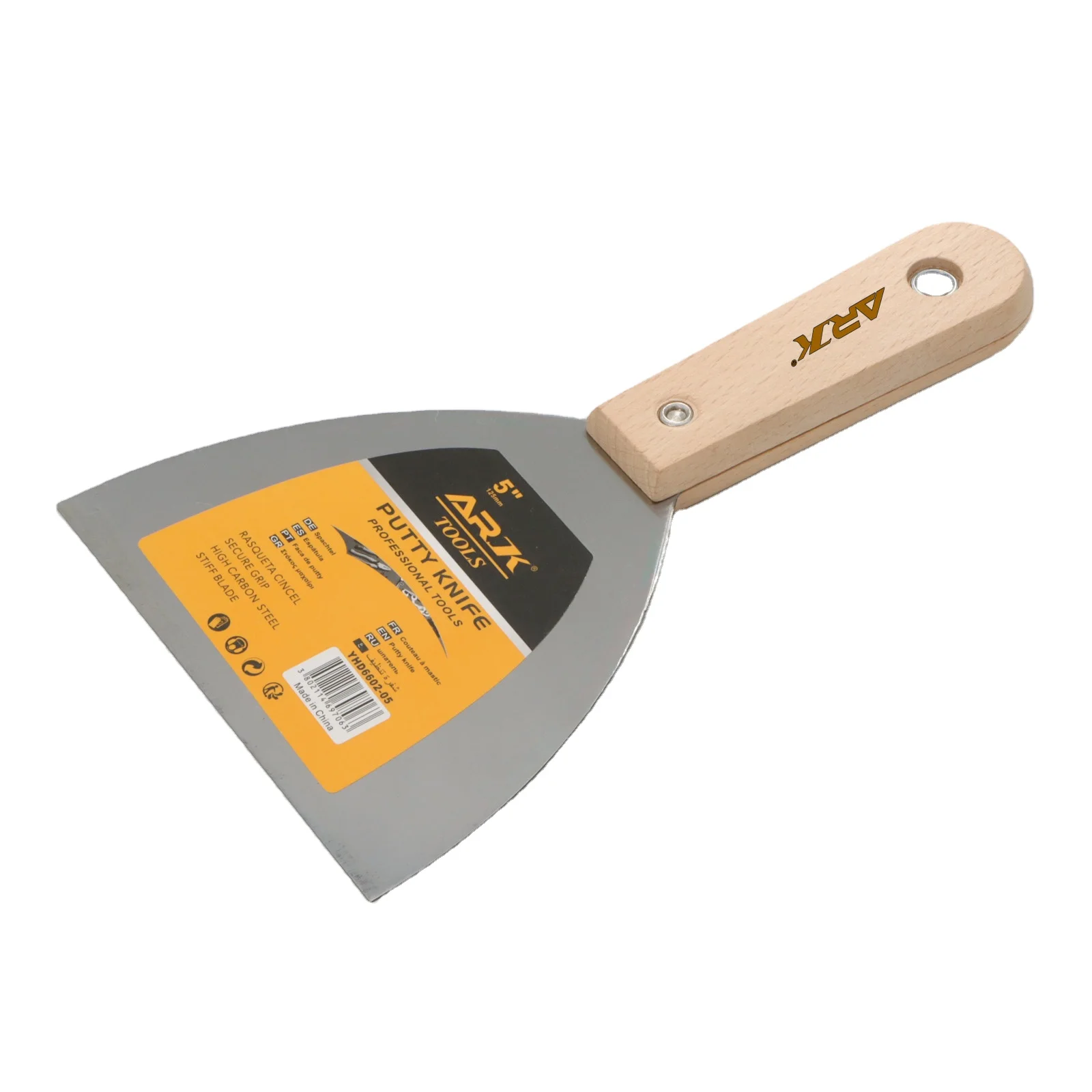 Carbon Steel Wooden Handle Putty Knife For Drywall