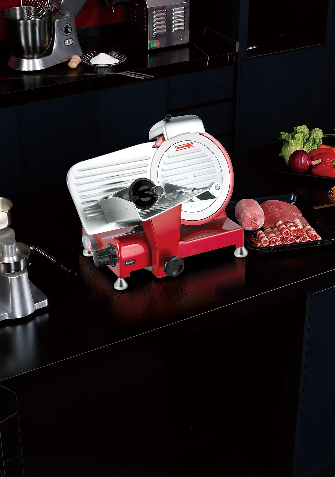 electric meat slicer FROZEN BEEF