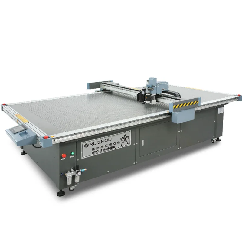 Automatic Feeding System Oscillating Knife Corrugated Cardboard Cutting Machine