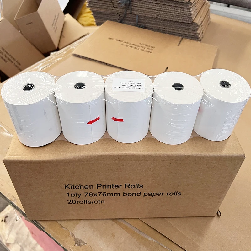Pos thermal paper rolls receipt paper for pos atm