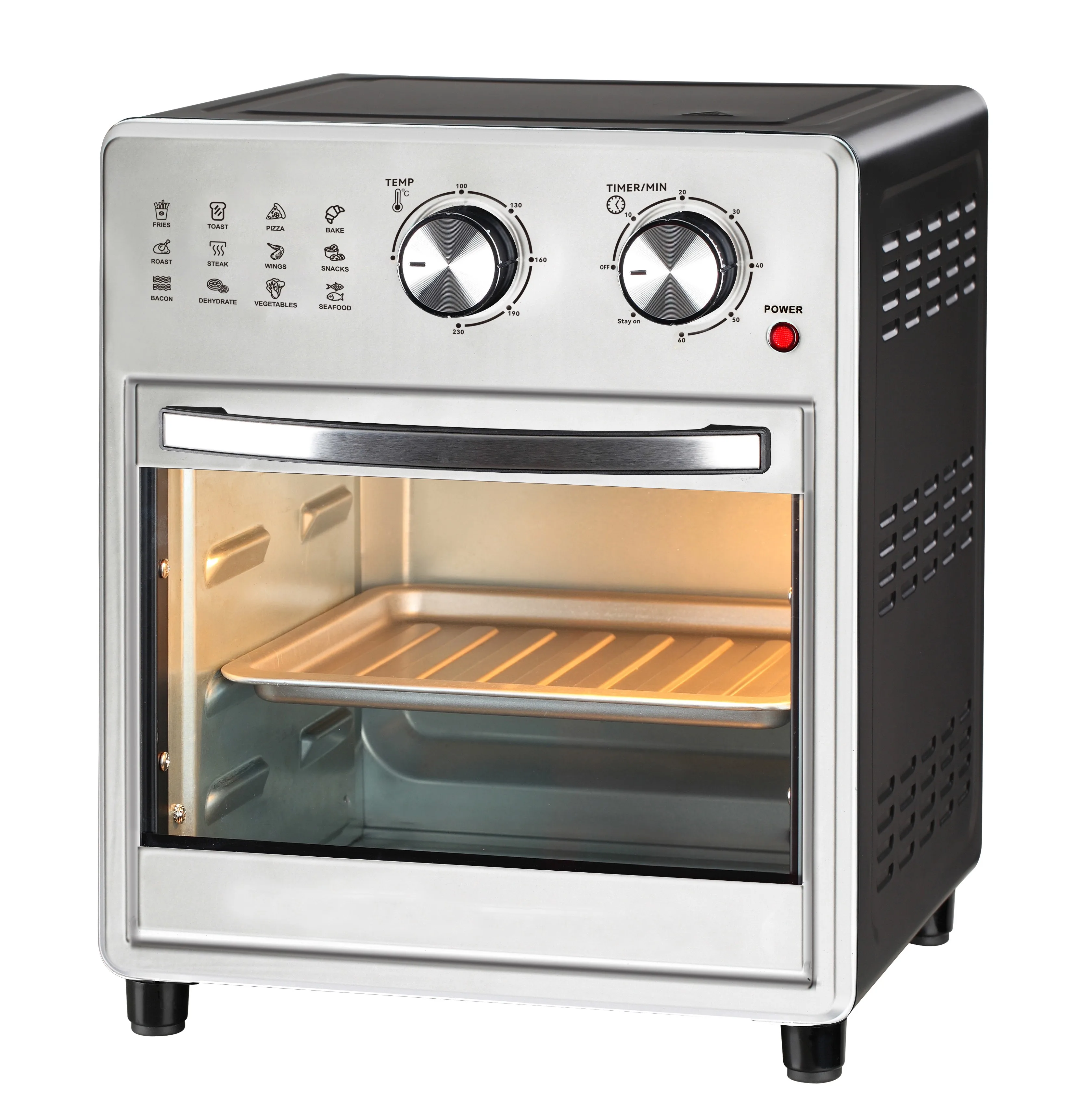 16L Air Fryer Ovens Baking Electric Kitchen Large Capacity Selling Home Pizza Oven Multifunctional Air Fryer Oven