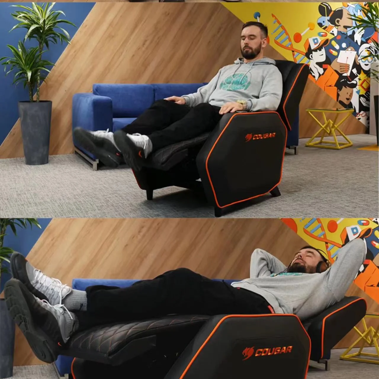 Living Room Furniture Relax lazy Electric Single Seat Leather sofa Chair Recliner