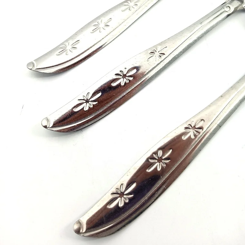 Chinese stainless steel hot pot soup spoon dinner spoon use for home restaurants coffee shop