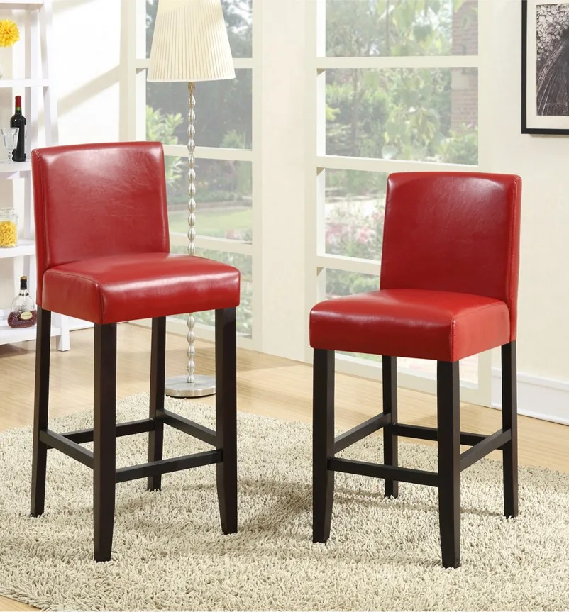 Modern resaurant Leather Seat High Chair bar stools bar chairs