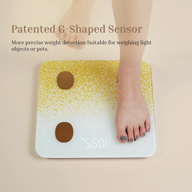 Lifehood led bluetooth digital body fat analyzer electronic BMI scale with  water fat calorie analysis weight loss balance