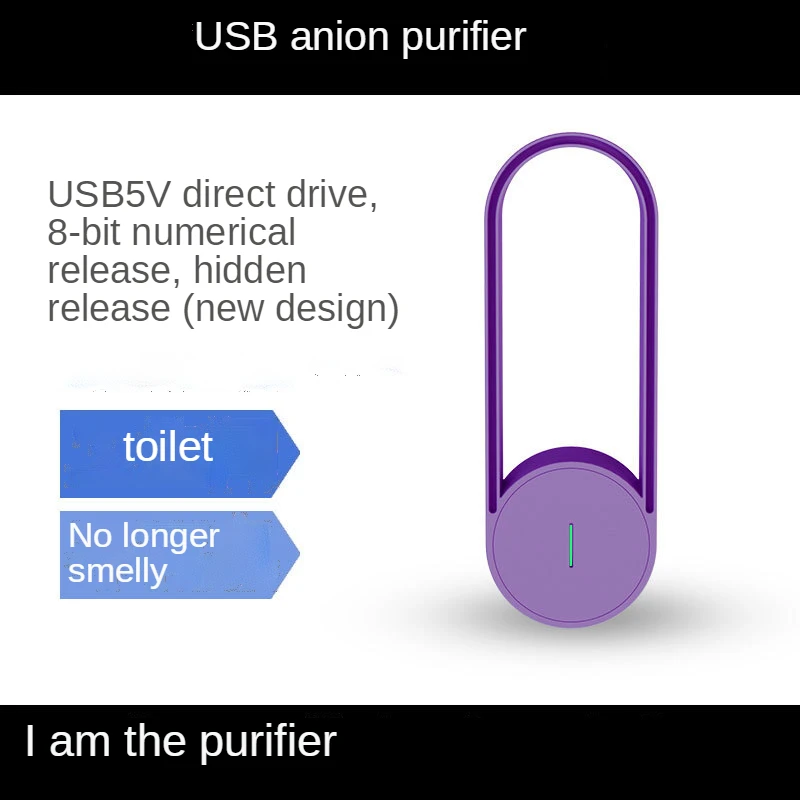 Best Home Portable Air Purifier Multifunction USB Air Cleaner Uvc Negative Ions Filter Air Purifier