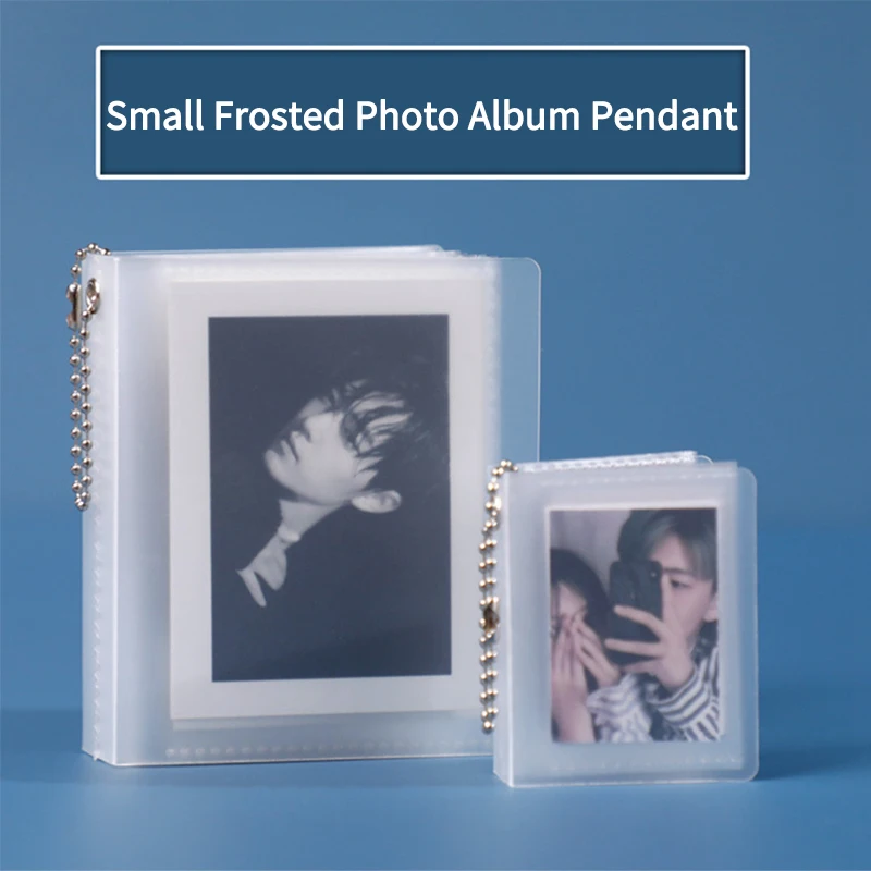 Transparent Frosted Photo Album Small Photocard Holder Idol Instax Album Card Name Collect Book Photocard Binder Album De Fotos
