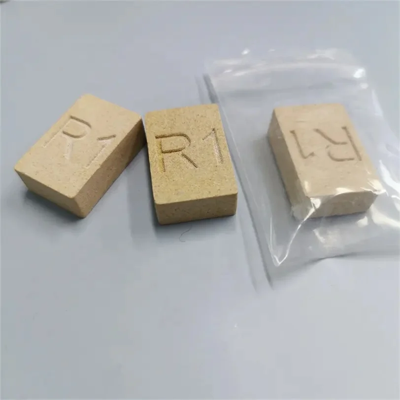Огнеупорная шайба кордиеритовый Керамический чип с буквой