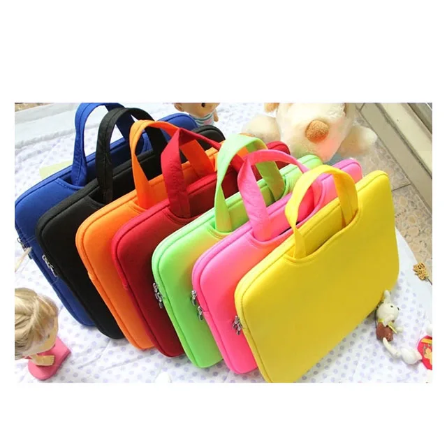 Рекламные неопреновые сумки для ноутбуков с ручками