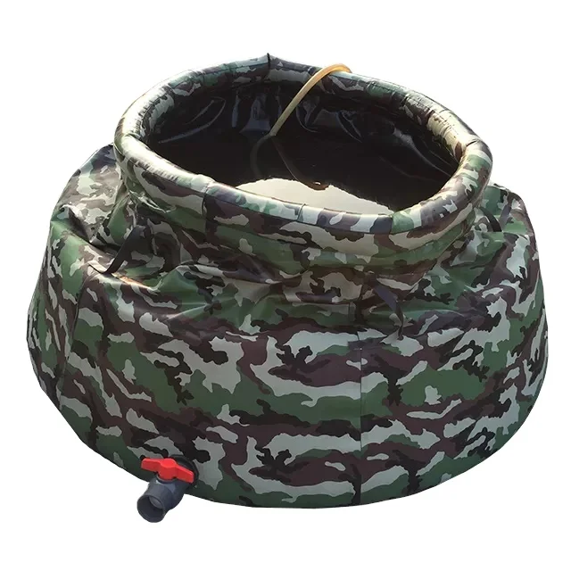 Прочный 5000L ПВХ резервуар для воды открытый складной в форме лука