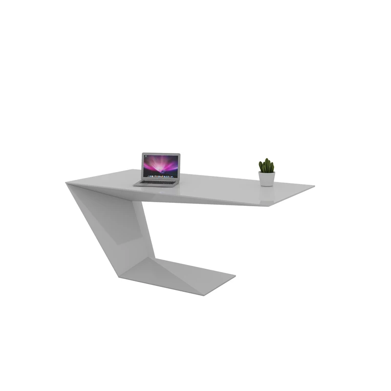 small space desk home office desk wood news studio night club reception modern contemporary computer table fashion office desk