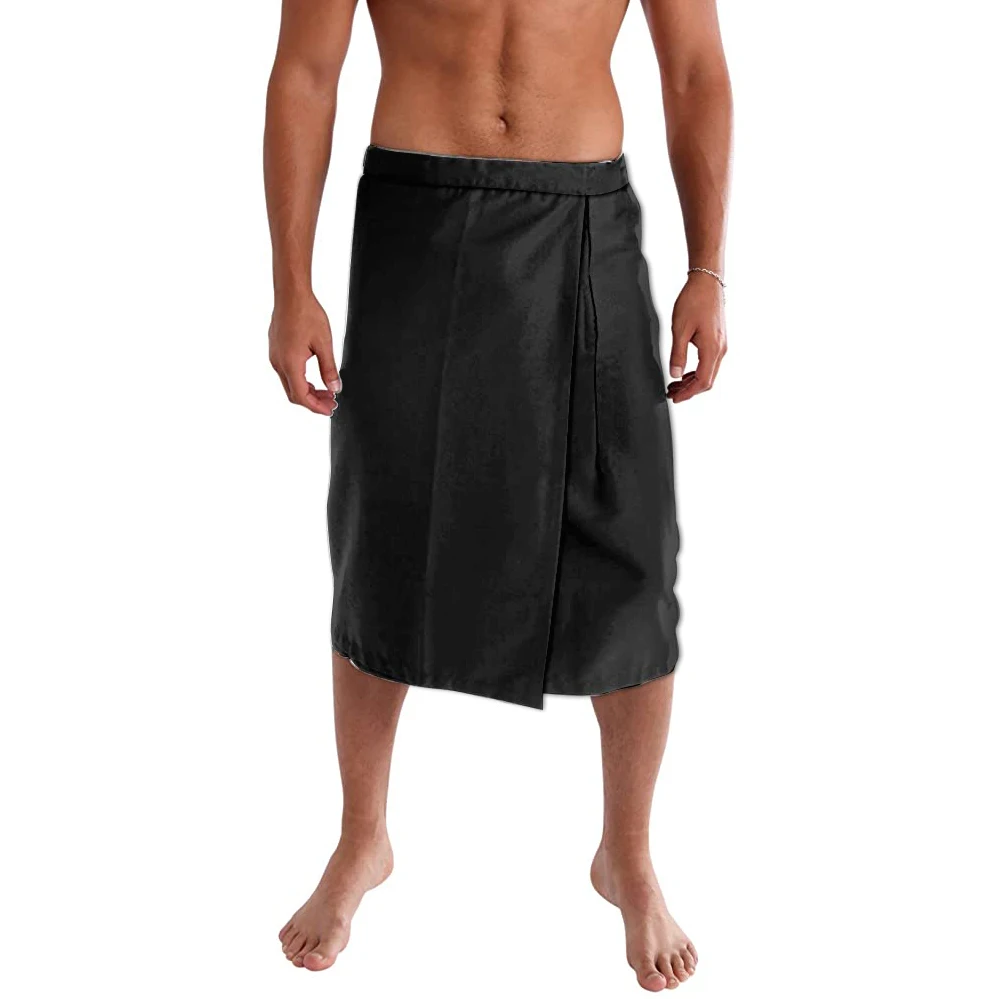 New Design Tonga Fiji Samoan Polynesian Tattoo Lavalava Tribal Tatau Ie Faitaga Men Beachwear Wrap Skirt Hawaiian Sarong for Men