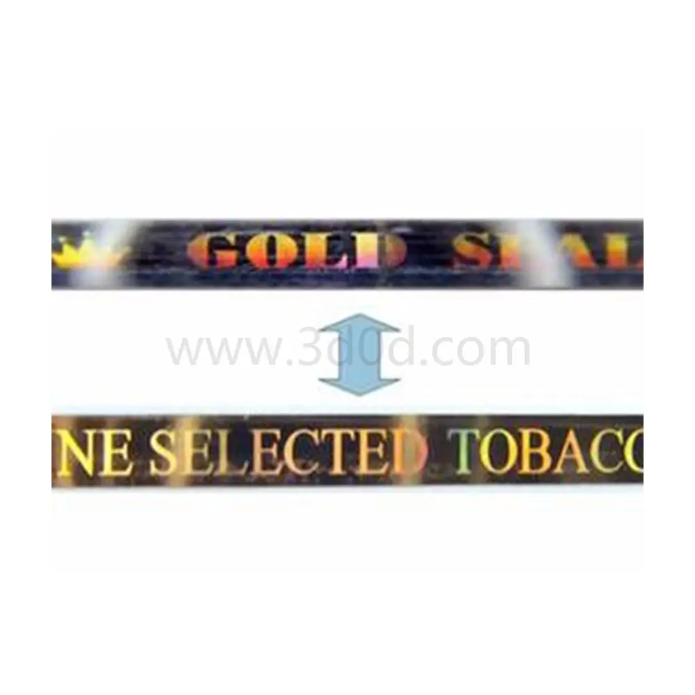 China factory Laser Heat Sensitive Customized Tear Strip Tape BOPP For Cigarette
