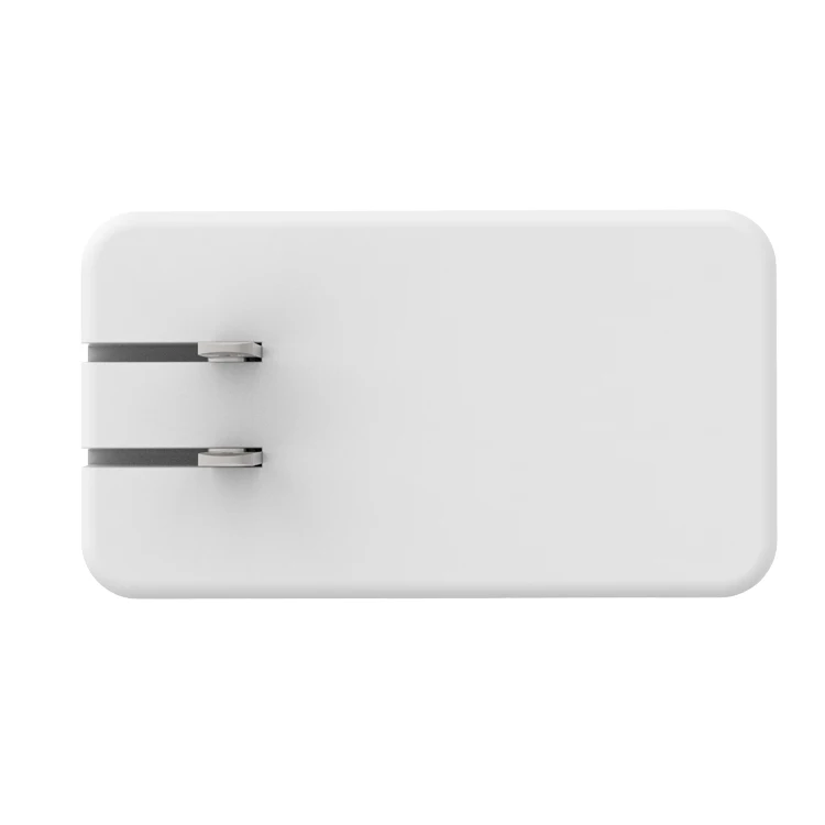 2023 New Travel-Friendly Flat model 1C 1A  65W PD 3.0 QC 3.0 USB C adapter with US foldable Wall Charger