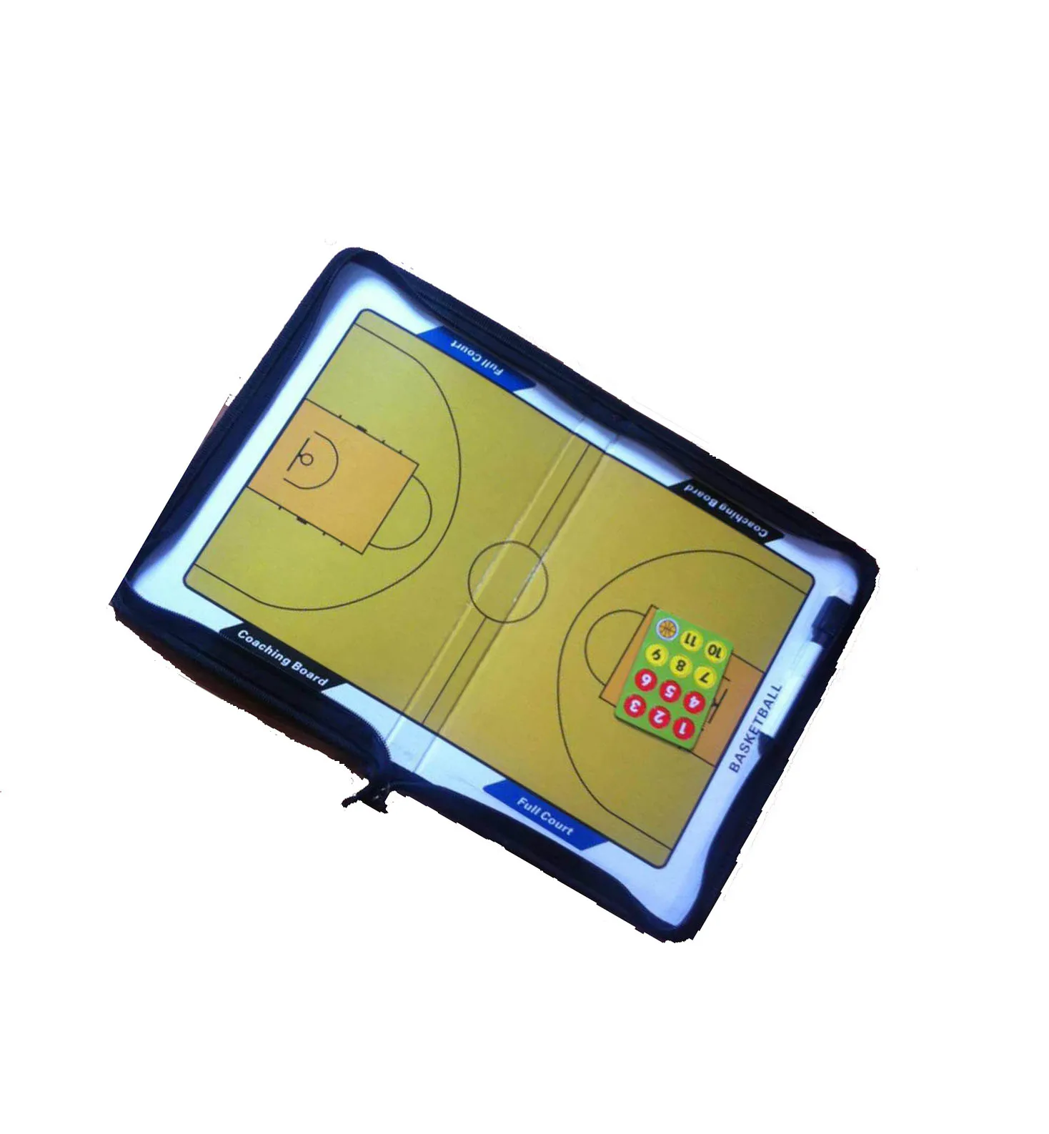 Foldable Basketball Coaching Board basketball training magnetic coaching board with pen dry erase