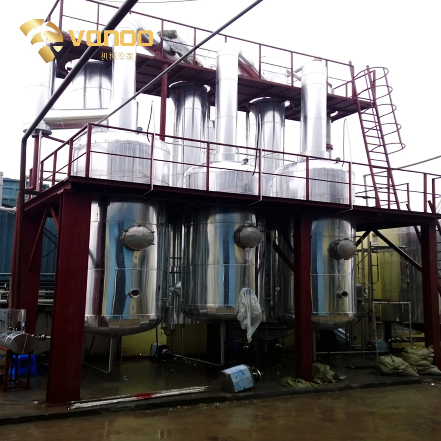 
Beet sugar processing equipment Forced circulation crystallizer 