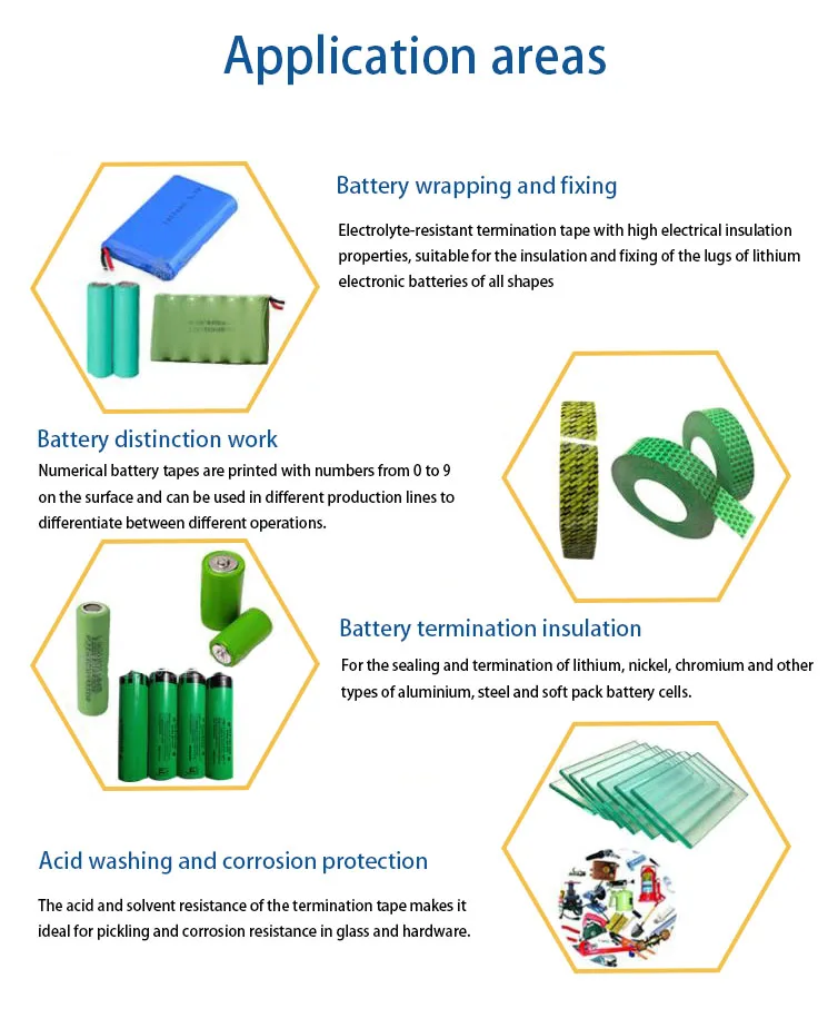 Termination Tape For Pickling Corrosion Protection Insulation Termination Tape Acid And Alkali Resistant