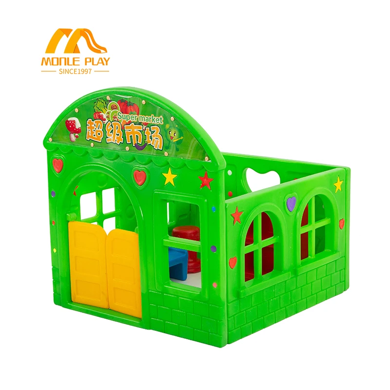 Monle Doll Series Theme Toys Plastic Toy House Hot Selling Baby Fashion Toy House Indoor Playground