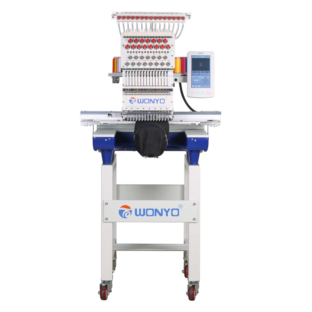 Direct Photo Degitizing Embroidery One Head Computerized Machines for