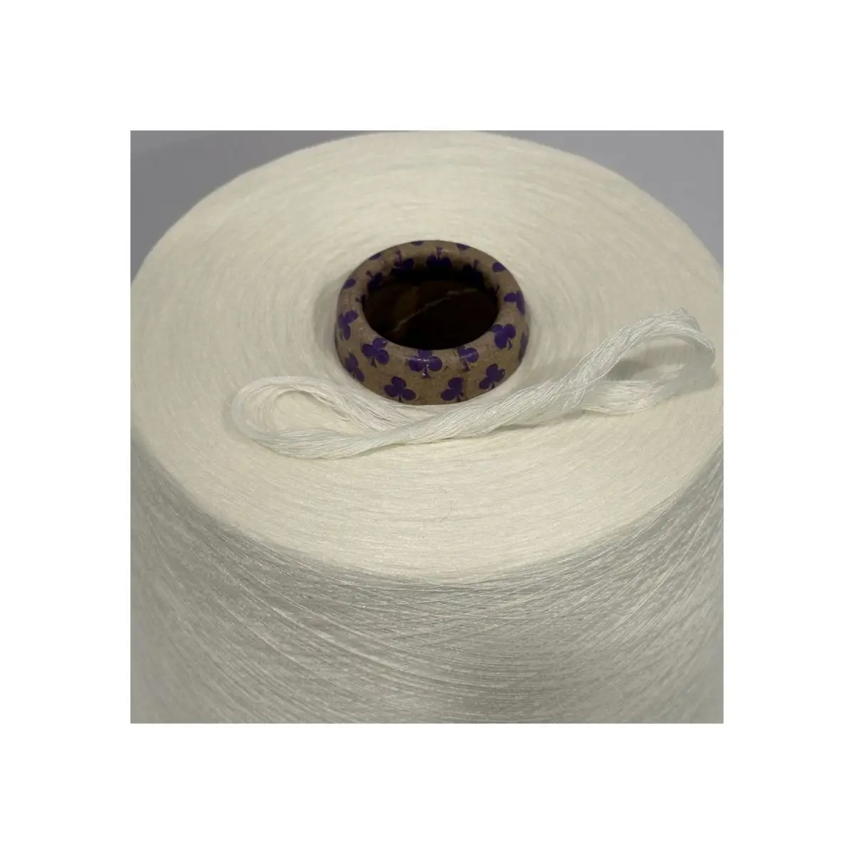 China Custom Made Organic Viscose Melange Yarn Knitting 3D Flame Retardant Viscose Yarn