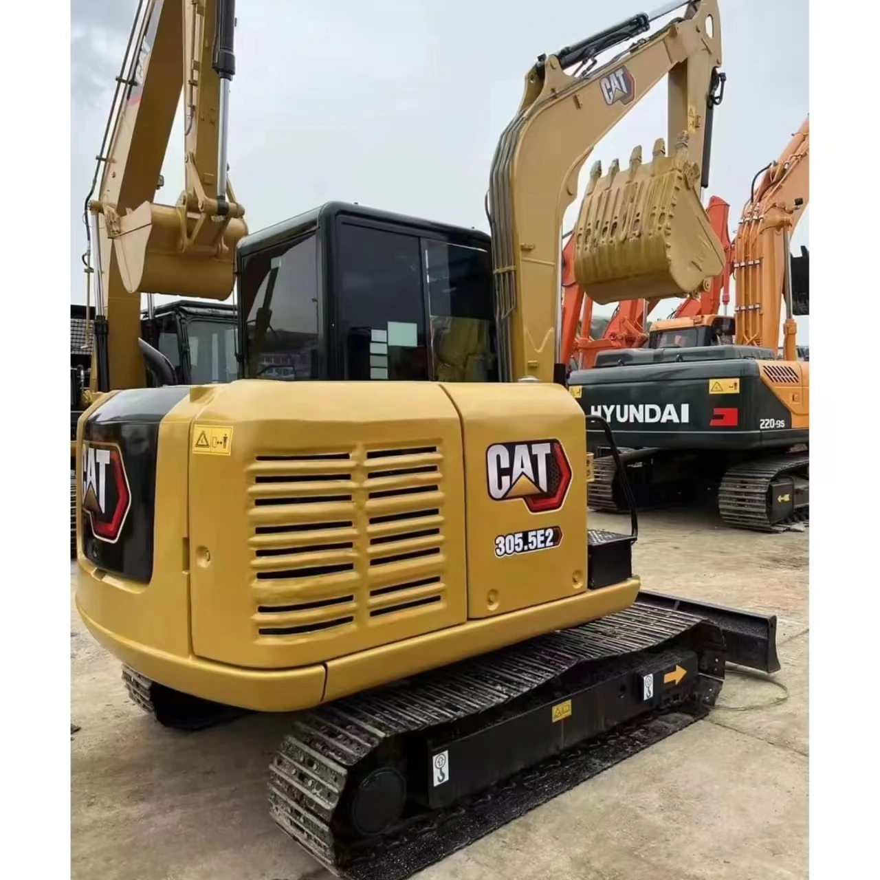 Экскаватор Caterpillar Cat 305.5E2 306E2 6-тонный гусеничный гидравлический мини-экскаватор для продажи