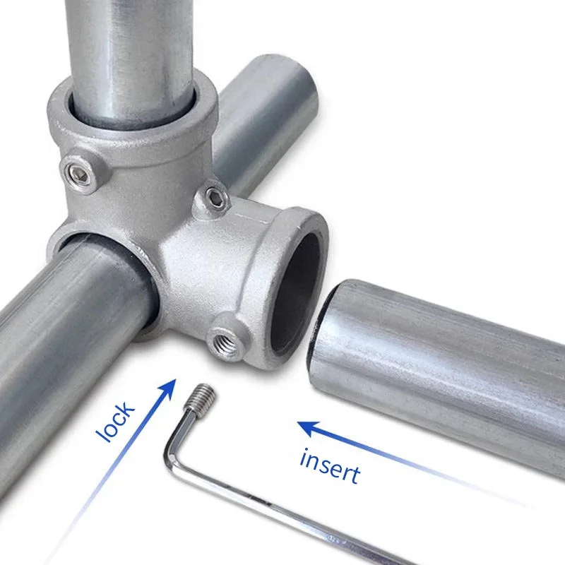 Scaffold Tube Clamp Wall Fixing Connector Fence Fitting Panel Pipe Clamp