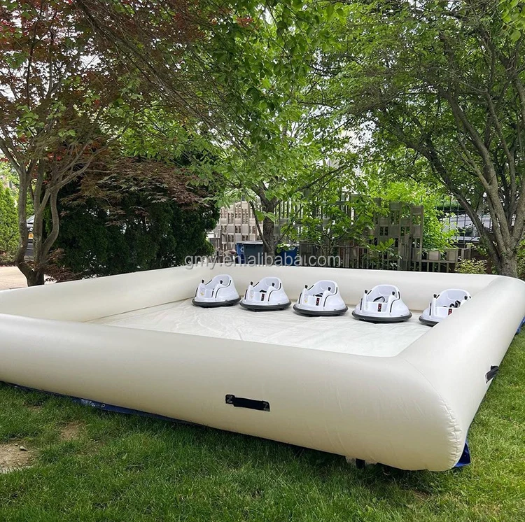 Party Rental Equipment Kids Bumper Cars Amusement Park Bumper Car Inflatable Area for Events