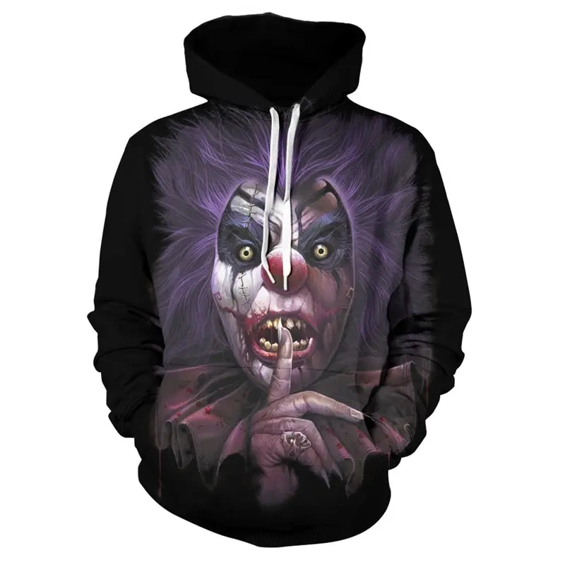 Wholesale Heavy Organic 100% Cotton hoodies Unisex Hoodies Oversized 3D skeleton prints denim jacket for man