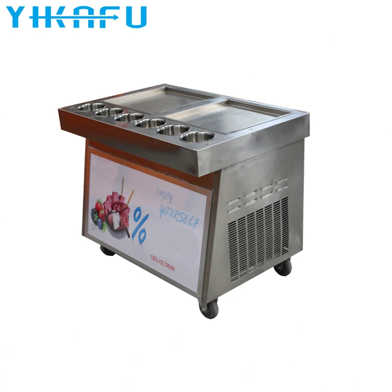 Quality Guarantee Durable fried ice cream  rolls making machine