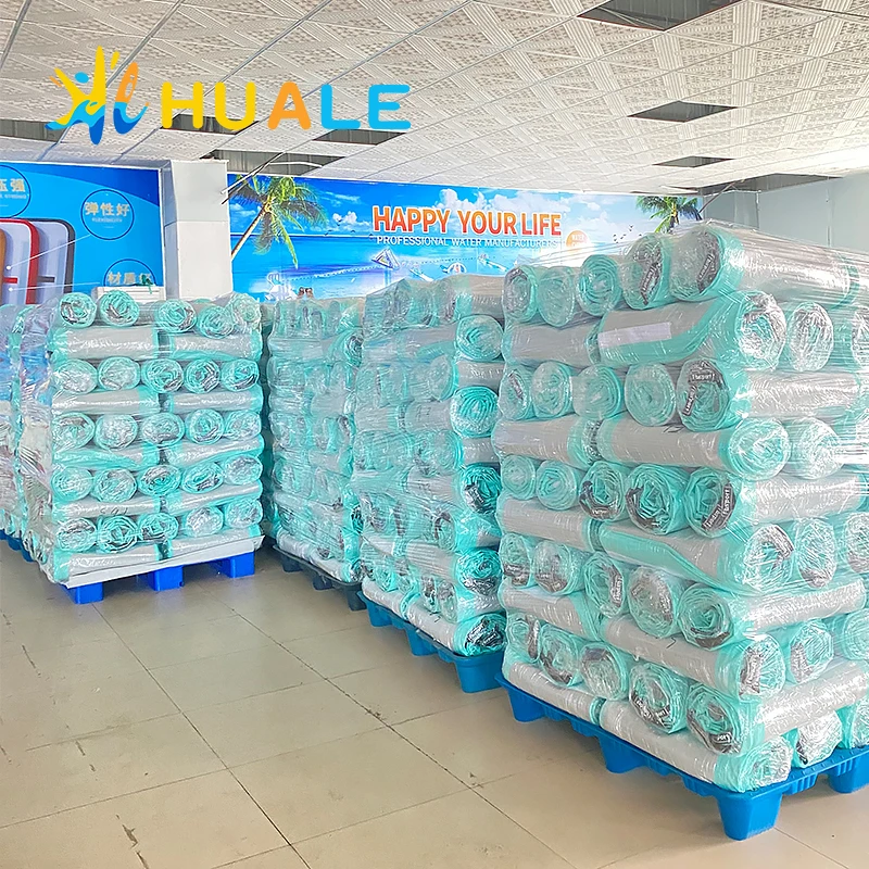 Good Quality Inflatable Gymnastics Yoga Mat Rolls Gym Eco Friendly Tumbling Mat Home Floor Exercise Jump Air Track