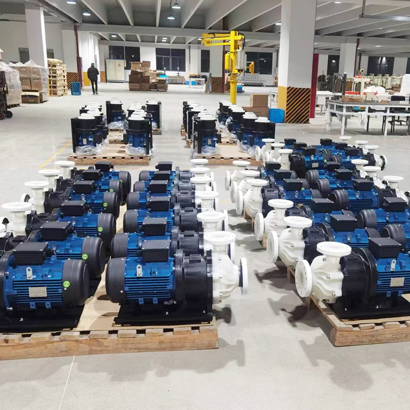 750w chemical pump no leakage corrosion acid and alkali resistant centrifugal circulating transfer liquid magnetic pump for PCB