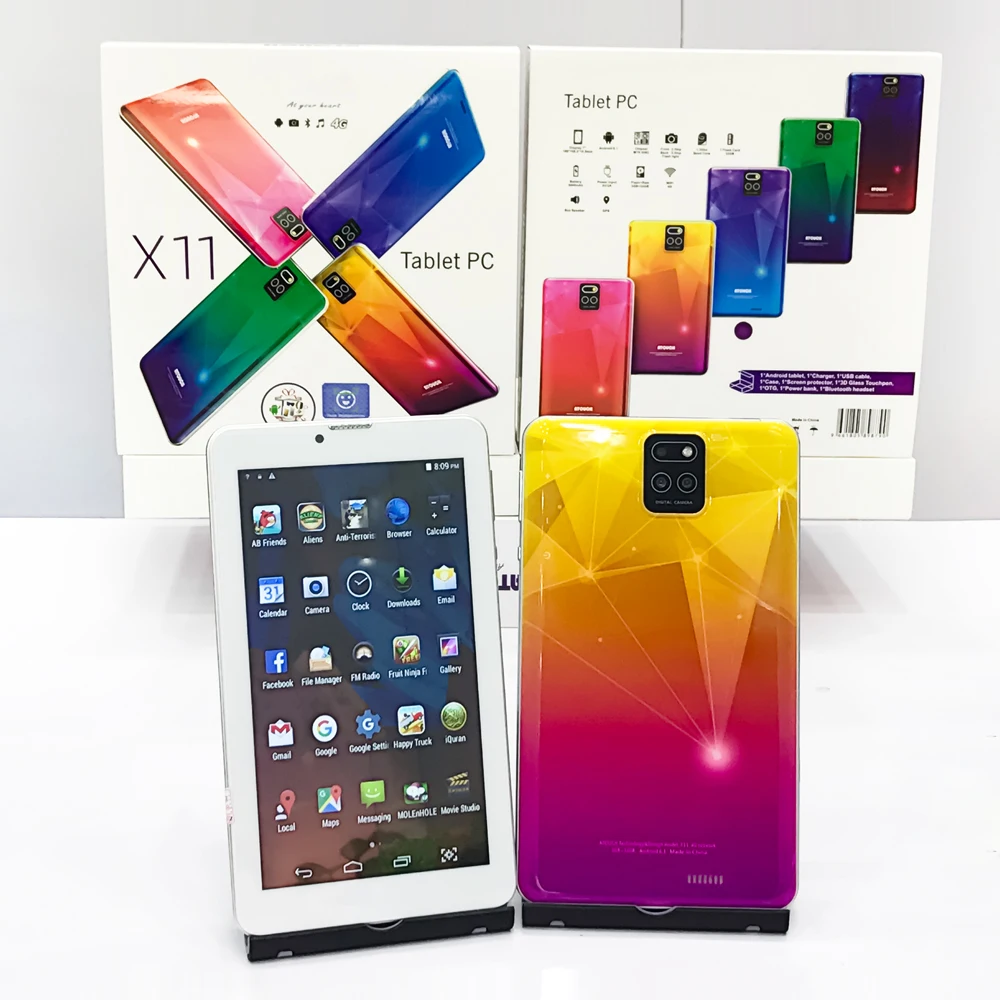 
2021 Best SEll High quality 10 inch 4+64gb tablet Quad-core processor sim card 3g wifi android flast tablet also have 4g type 