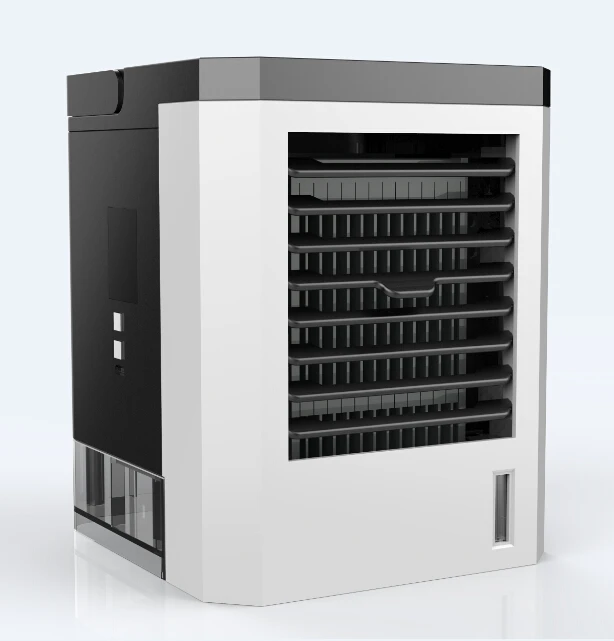 Factory Direct Mini Portable Air Cooler 3 Speeds Cooling Fan for Home Room Office with US Plug Electric DC Power Source New Used