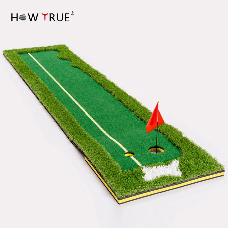 Golf Putting Trainer Emulation Lawn Putting Blanket Home Office Green Mini Golf Products