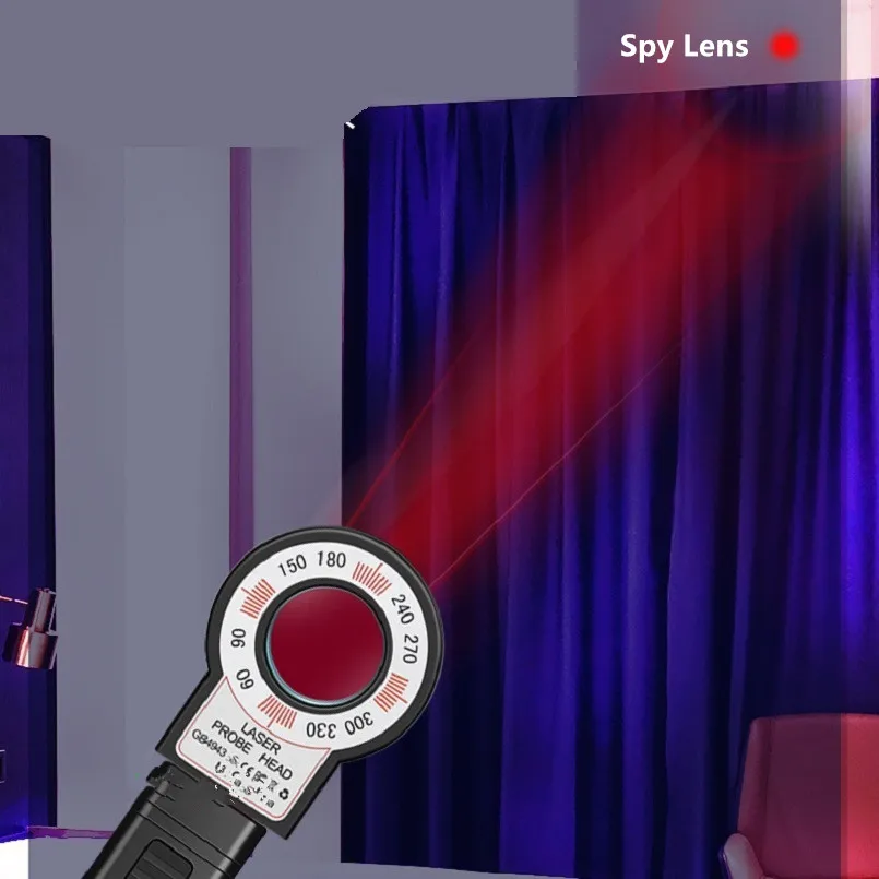 2021 Pen Hidden Camera Detector Anti Spy Gadget Wireless RF Signal Finder Audio GSM Anti GPS Tracker Wiretapping Scanner