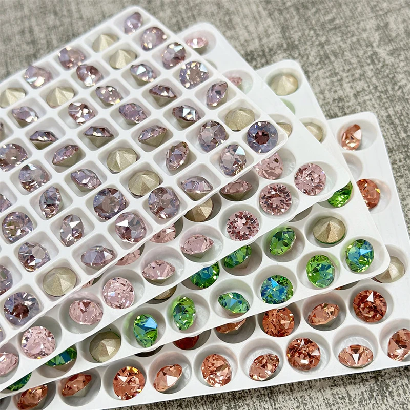 Wholesale XIRIUS Chaton Gem Crystal Stone Charm Crystal K9 Glass Rhinestones For DIY Jewelry Making
