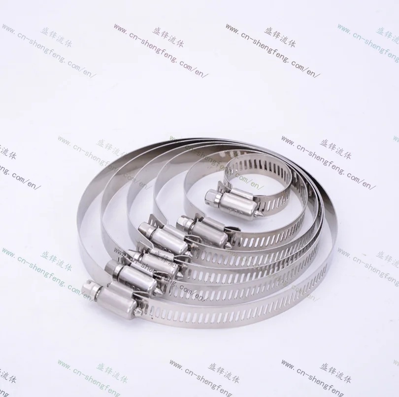 ShengFeng Sanitary Stainless Steel Pipe Fittings Clamp Fixing Clip