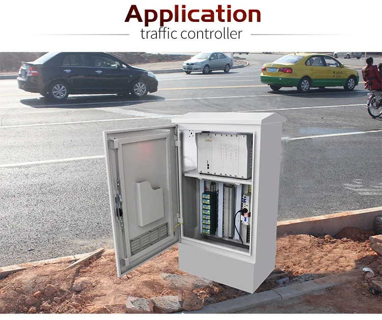 Red Yellow Green Traffic Lights System Factory Outlet Intersection Traffic Lights System
