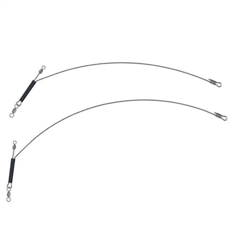 Fishing Tackle Accessories Stainless Steel Fishing Rigs Balance Bracket Wire Leader Rope Line