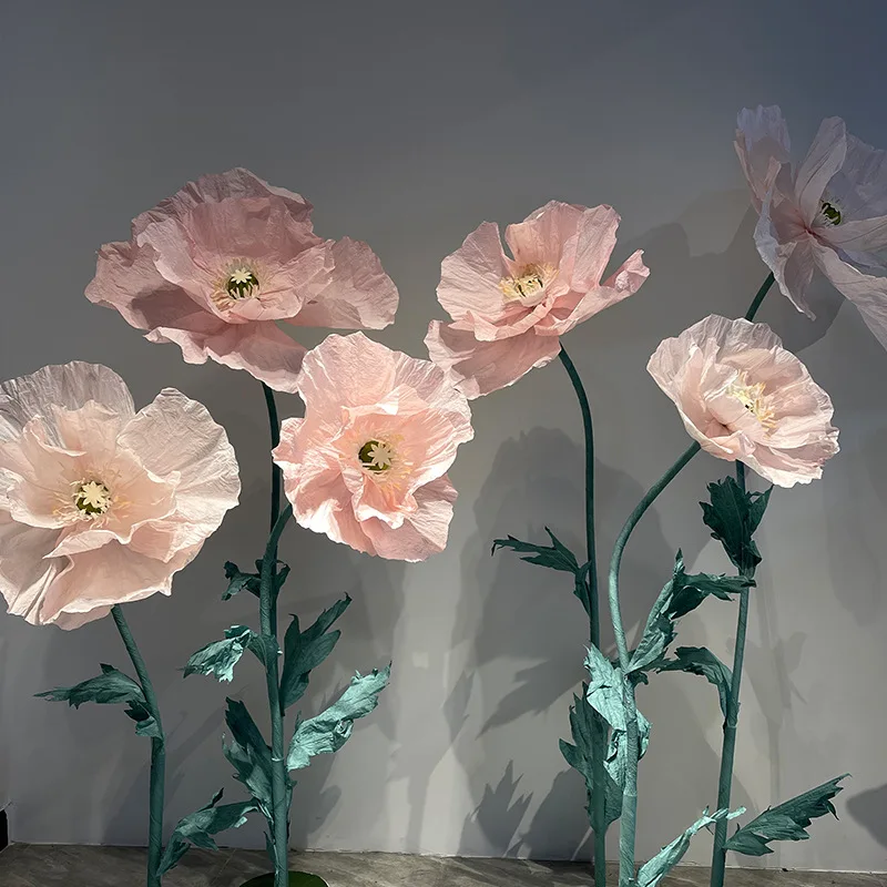 Wedding Large Paper Flowers Multi-layer Simulated Three-dimensional Handmade Decorative Props Decorative Paper Flowers