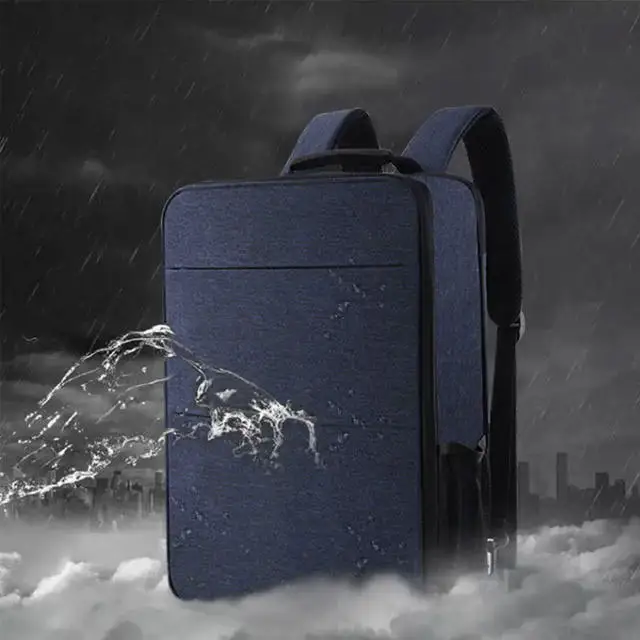 BSCI custom Business Commute Luxury Usb Charging Smart Back Pack 15 Inch Ultra Slim Travel Modern Men Expandable Laptop Backpack