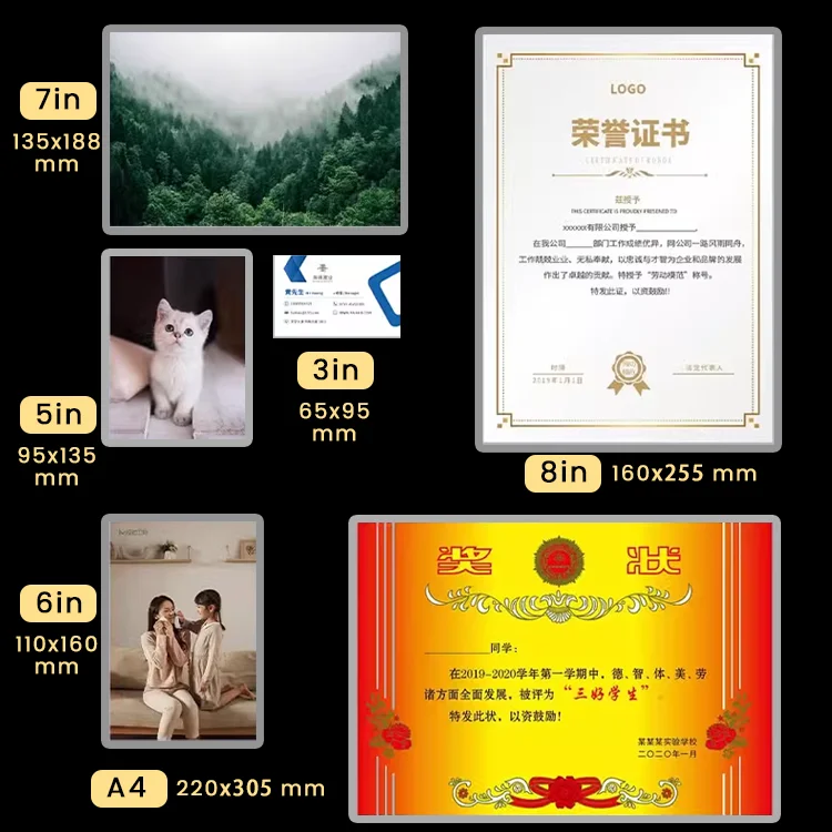 Paper Manual Office A3 Laminator Thermal Cold Hot A4 Laminating Machine