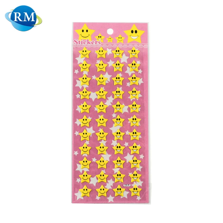 
3D Self Adhesive Fabric Cartoon Number Educational Kid Stickers 