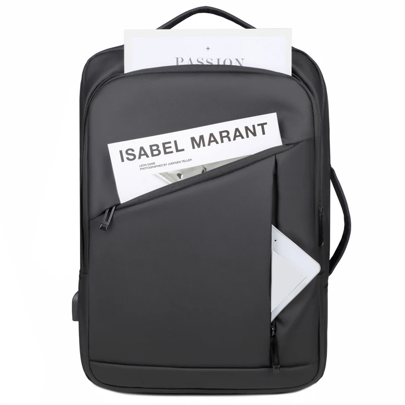 Fashion Customized Logo Business Casual Waterproof Computer Laptop Backpack Business Backpack