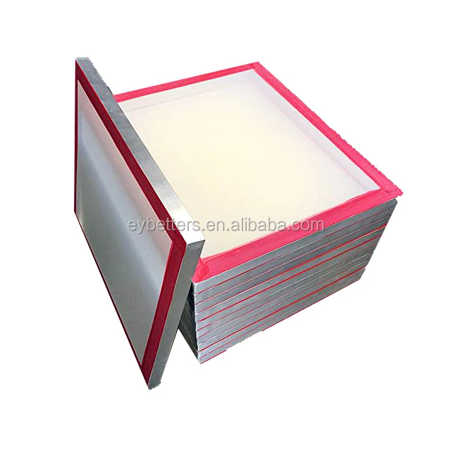 Wholesale Custom Pre-Stretched Aluminum Frames Screen Printing Screens with Mesh Holes for Screen Printers